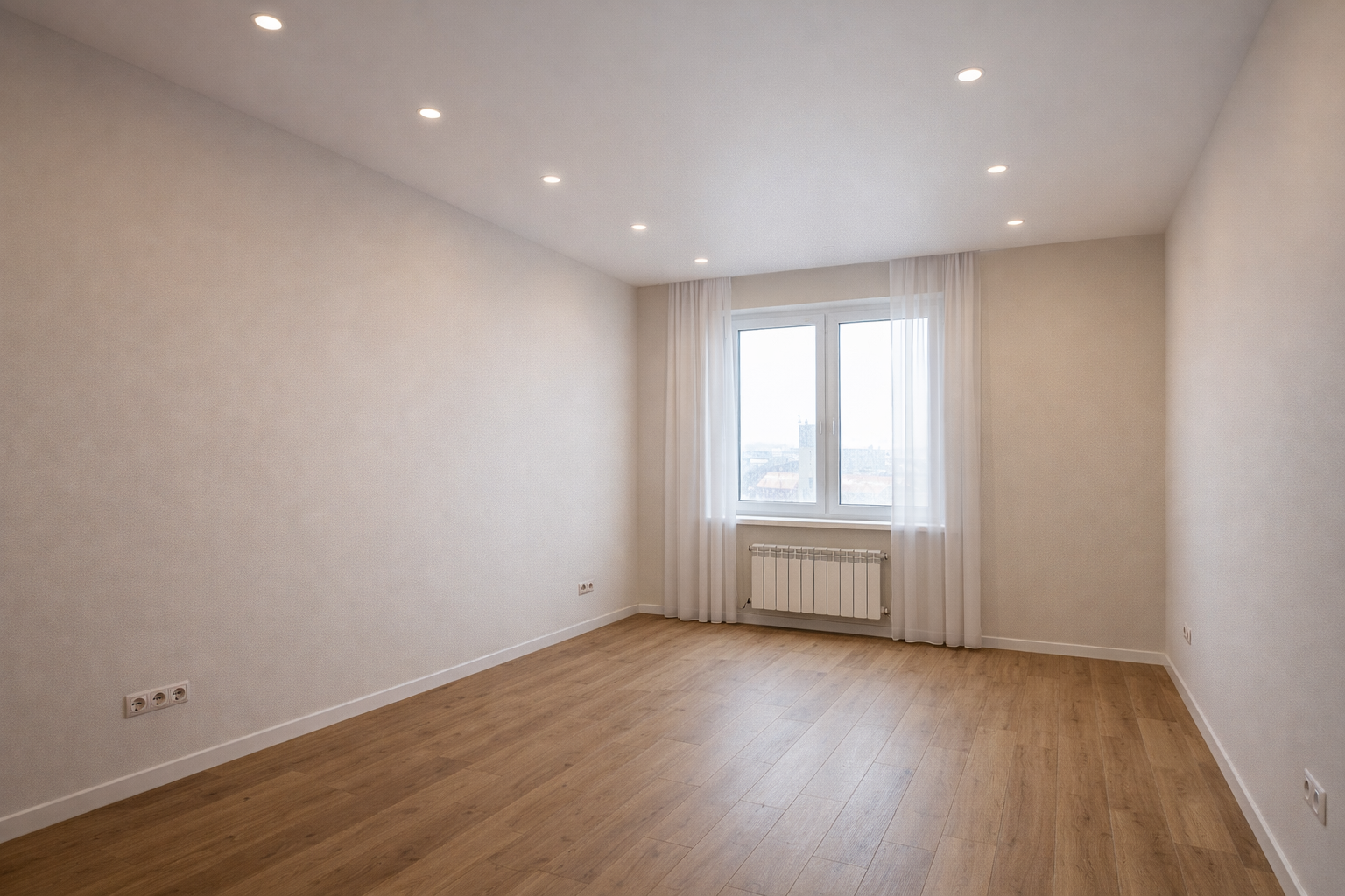 Квартира в новостройке после ремонта